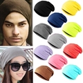 New Fashion Men Women Beanie Top Quality Solid Color Hip hop Slouch Unisex Knitted Cap Winter
