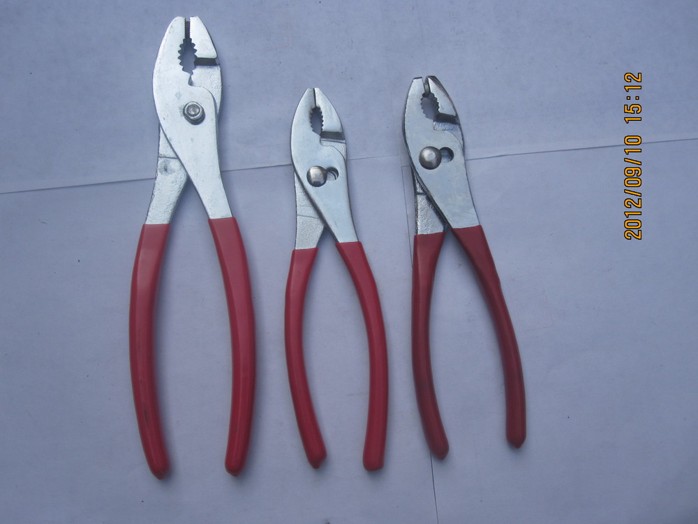 8-inch stick plastic handle 200mm chrome adjustable pliers water pump pliers pipe clamp pliers clamp Hardware Tools