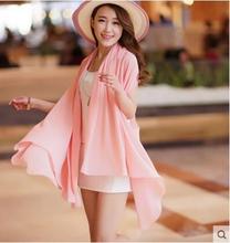 high quality women shawl Women chiffon scarf shawl female fashion scarf Sunscreen scarf long scarfshawl-b204