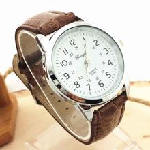 Hot Marketing Elegant Analog Luxury Sports Leather Strap Quartz Mens Wrist Watch Sep25