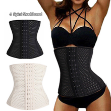 Women waist trainer slimming belt hourglass tummy waistband waist training fajas sport corsets body shaper tummy fat burner