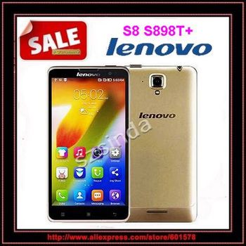 Оригинал Lenovo S8 S898T мобильного телефона MTK6592 Octa ядро android-смартфонов 2 ГБ RAM 16 ГБ ROM 5.3 " HD OGS экран 13.0MP камера