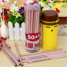 50pcs/set Natural Wooden HB Pencil Cheapest Practical Student Stationery for School Office Supplies