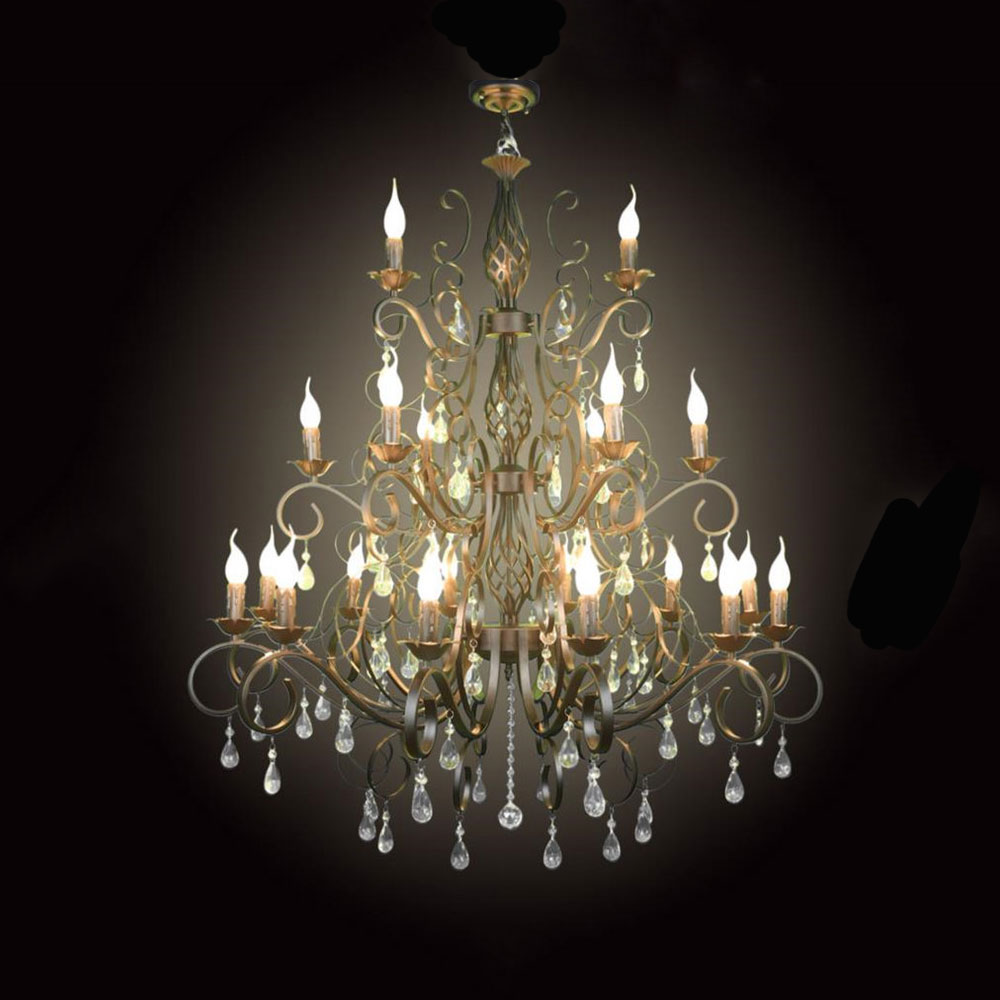 Online Kaufen Großhandel eisen kronleuchter beleuchtung aus China eisen