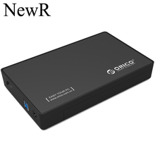 Новый бренд 3.5 » SATA HDD жесткий диск док-станция корпус USB 3.0 интерфейс hd экстерно коробка SATA к USB 3.0 чехол