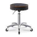 Swivel Beauty Barber Chair Liftable Front Bar Chair