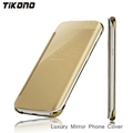 Luxury Mirror Case For Samsung S7 S7edge Clear View Window Flip Hard Back Case Cover For