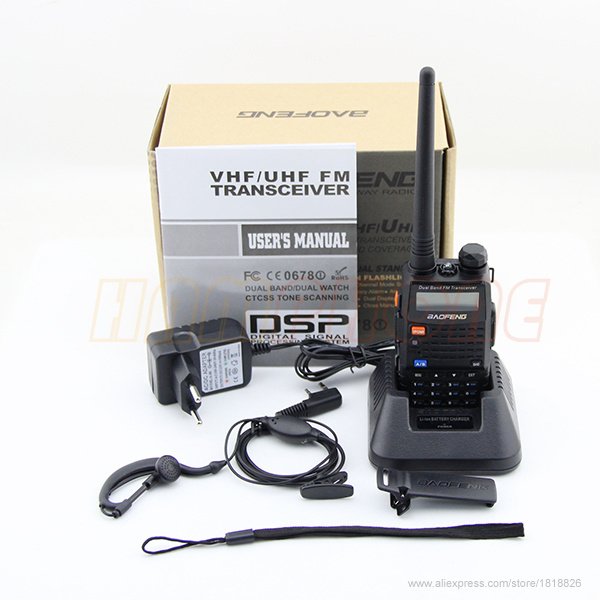  BaoFeng -5rc   / UHF  136 - 174   400 - 480  5   CB 