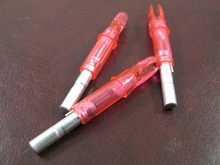 3pcs Automatically Lighted nock compound bow led lighted arrow nock RED for hunting shooting archery