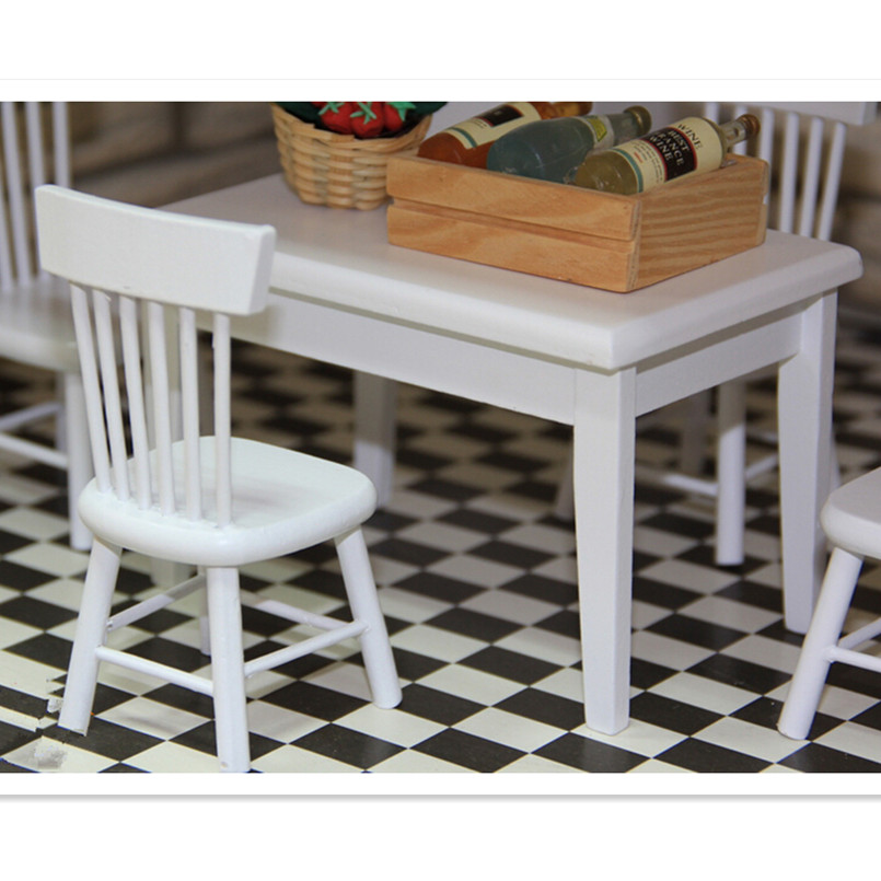 Mesa de cocina de madera con sillas compra lotes baratos de mesa ...