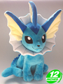 Free Shipping Japanese Anime Pokemon Plush Toys 12 Kawaii Vaporeon Dolls Stuffed Toys Christmas Birthday Gifts