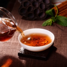Bulang Tea Mountain Shu Puer Tea Brick High Quality Chinese Ripe pu Er Tea 5 Years
