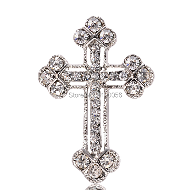 free shipping vintage silver rhinestone suit cross brooch free shipping vintage silver rhinestone suit cross brooch