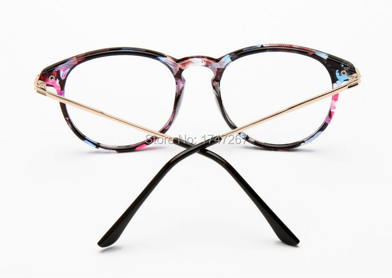 reading glasses Retro Unisex oculos para maquiagem Metal points womens glasses frame UV Protection female eyeglasses