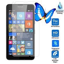 2.5D Arc Edge 9H Hardness Tempered Glass Screen Protector For Nokia 640 Protective Film Free Shipping