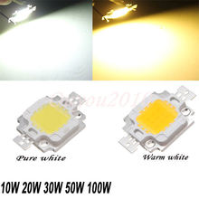 Top Quality 10W 20W 30W 50W 100W High Power SMD LED Bead Chip Lights Lamp Bulb High Quality Warm White Pure White