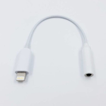 For iPhone 7 / iPhone7 Plus Earphone Adapter Converter Cable 3.5mm Female to Lighting Male Headphone Headset Cord Line Cable