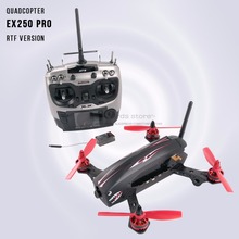 2.4G RC mini drone FPV racing quadcopter pure carbon fiber with camera 9 channels remote control AT9 QAV250