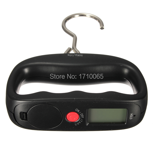 LCD Digital Electronic Hook Hanging Weight 50kg 10g Mini Scale Weights Balance Scales For Luggage Suitcase