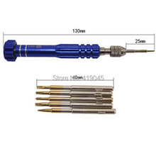 High Hardness 5 in 1 for iPhone Samsung Phone DIY Repair Tools Pentalobe 0 8 Precision