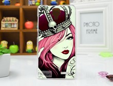 Top Selling DIY Painted Cell Mobile Phone Bag Back Cover Case For Lenovo A536 A358t Hard