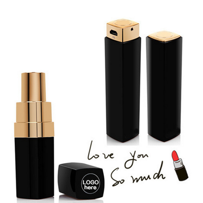 CC Lipstick Perfume Bottle Power Bank 3000mAh For Iphone6 5s IOS Android Smartphone Mobile General Charger