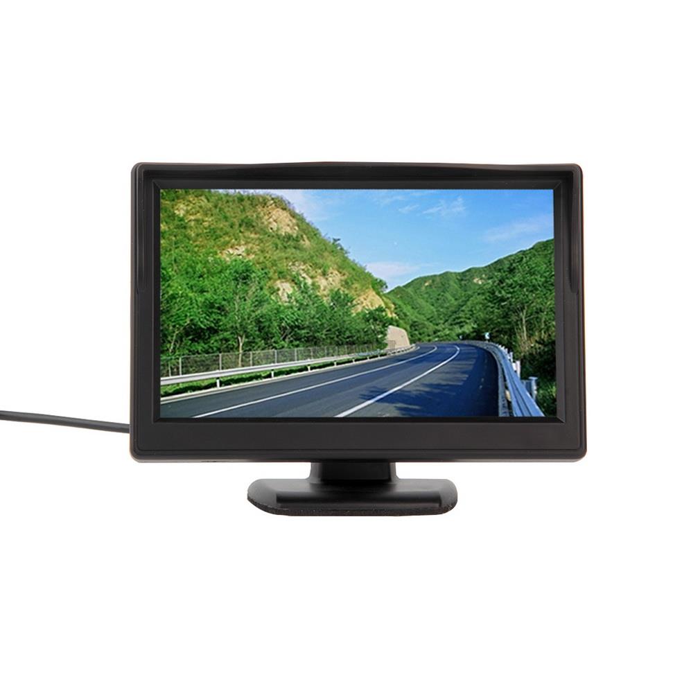 HD 800*480 Car TFT LCD Monitor 5 inch Car monitor Electronic Screen 2ch Video with Car Rearview Cameras Equipment Night Vision HD 800*480 Car TFT LCD Monitor 5 inch Car monitor Electronic Screen 2ch Video with Car Rearview Cameras Equipment Night Vision