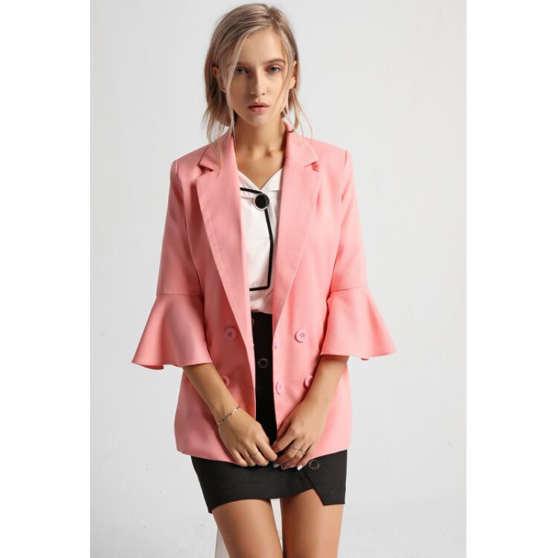 Womens Pink Blazer Promotion-Shop for Promotional Womens Pink ...