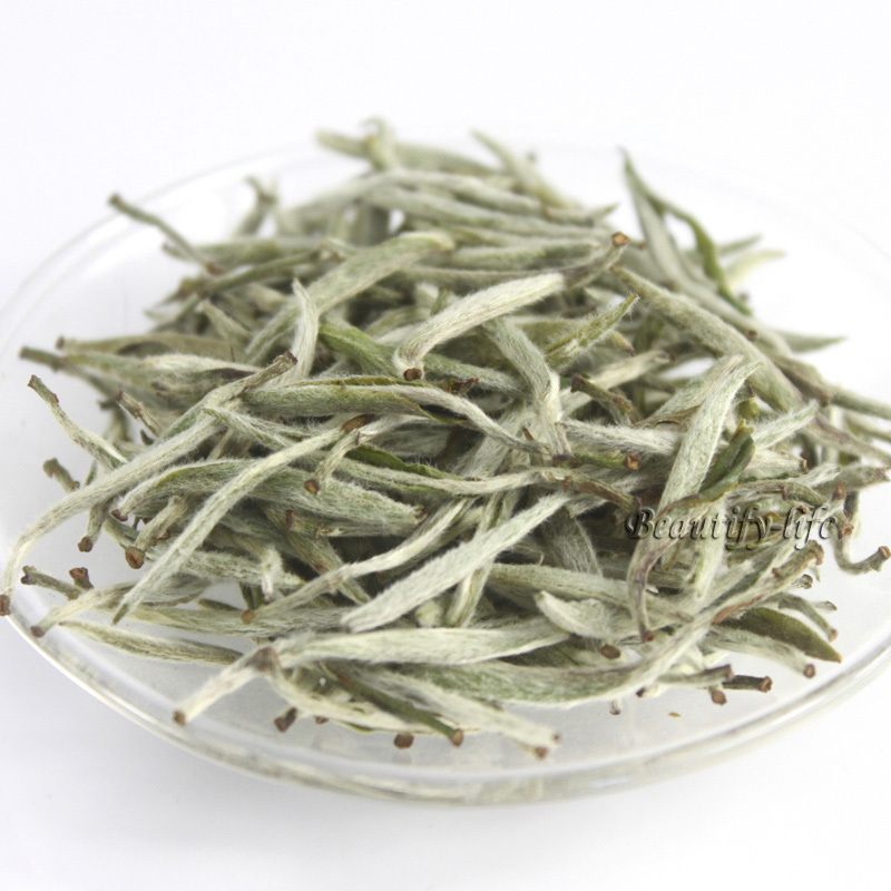 Super Grade 100g Silver Needle Taimushan Mountain White Tea Baihao Yingzheng Conquer blood pressure Tea C173