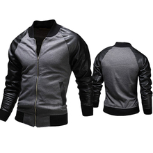 2015 men’s new fashion rib stitching spring autumn jacket classic baseball jacket mens spring outdoor hoodies coat clothing