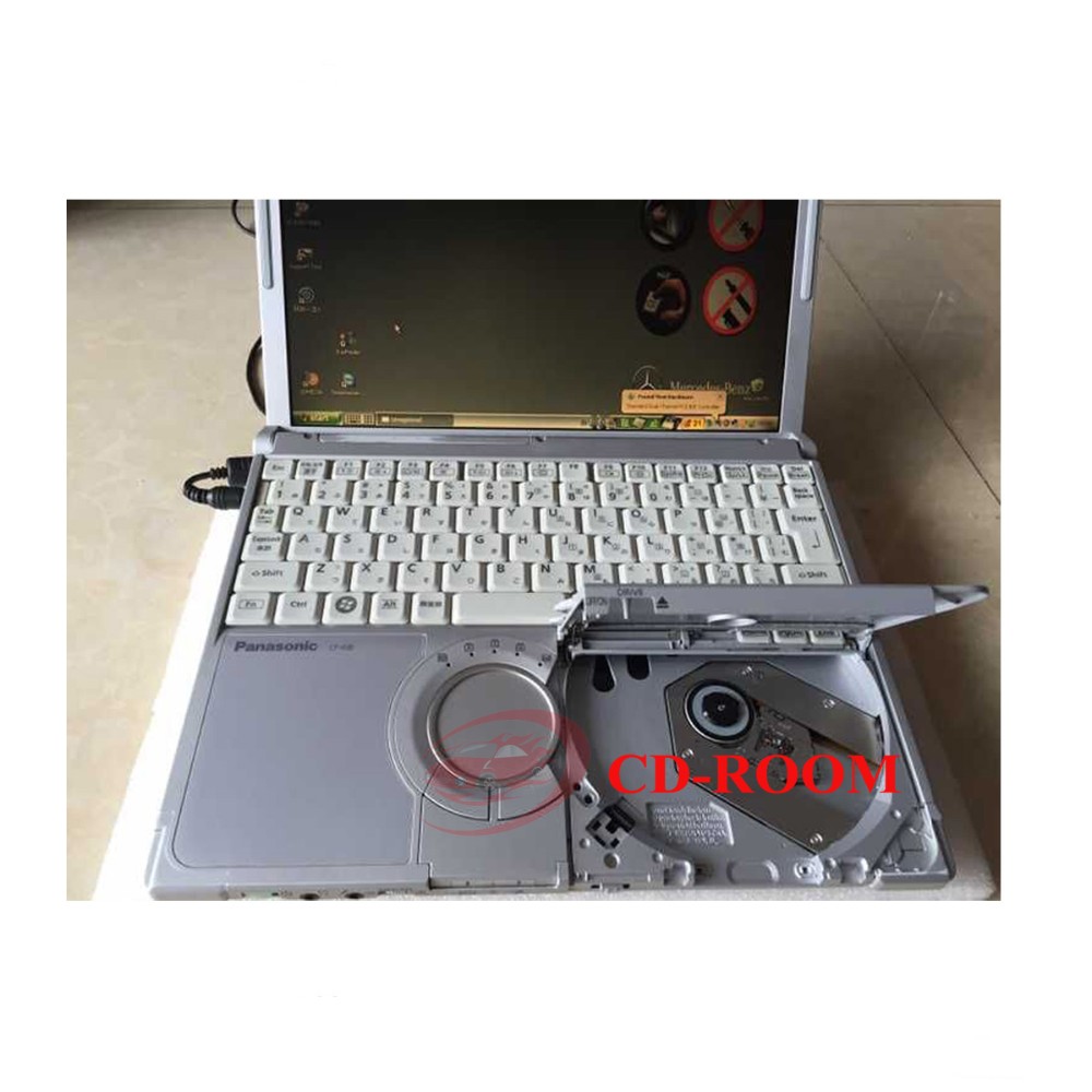 panasoic laptop with CD-ROM for mb star c3 11