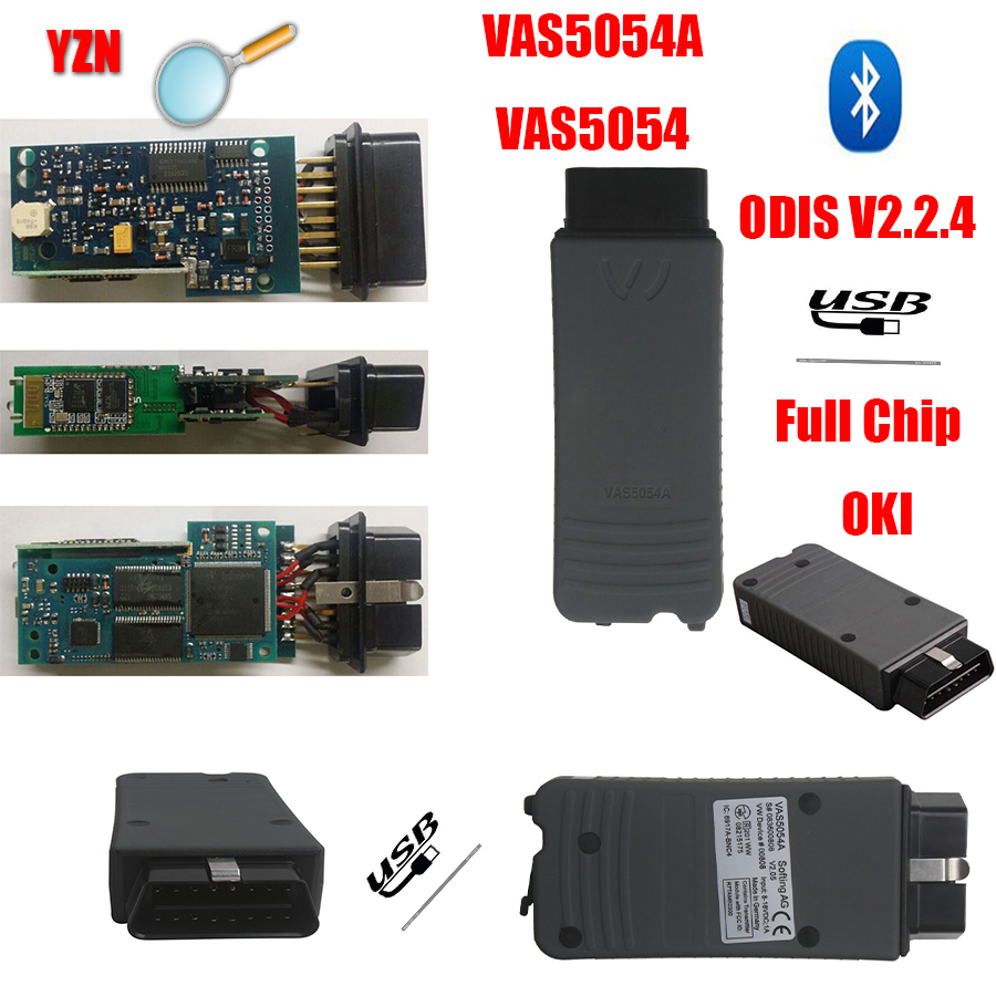 Vas 5054 VAS 5054A V2.2.4 OKI      VAS 5054 vas5054 VW  V2.2.4 Bluetooth OKI  UDS 