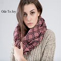Ode To Joy New Fashion Unisex Women Ladies Men s autumn Winter Knitted Circle Loop