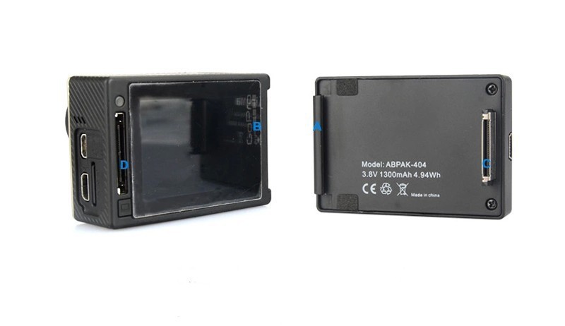 2014-New-High-Capacity-Gopro-Battery-BacPac-For-Gopro-HD-Hero-4-3-3-Camera (4)