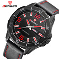 LONGBO Luxury Brand Men Genuine Leather Watch 2016 Male Leisure Military Sports Waterproof Wristwatch Relogio Masculino