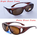 2prs/lot Mens Outdoor Sports Prescription Fit-over Sunglasses