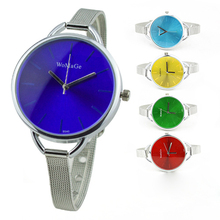 2015 New Stainless Steel Watch Women Hour Relojes Quartz Watches Women Dress Watches Lady Clock Relogio Feminino