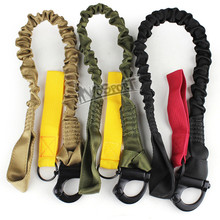 Free shipping Quick Release Tactical Protective Sling Lanyard Safety Line Climbing Rope outdoor tactical gear 3