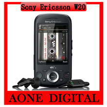 Original Sony Ericsson Zylo W20 3.15MP Bluetooth Java Unlocked Slide Cellphone Free Shipping