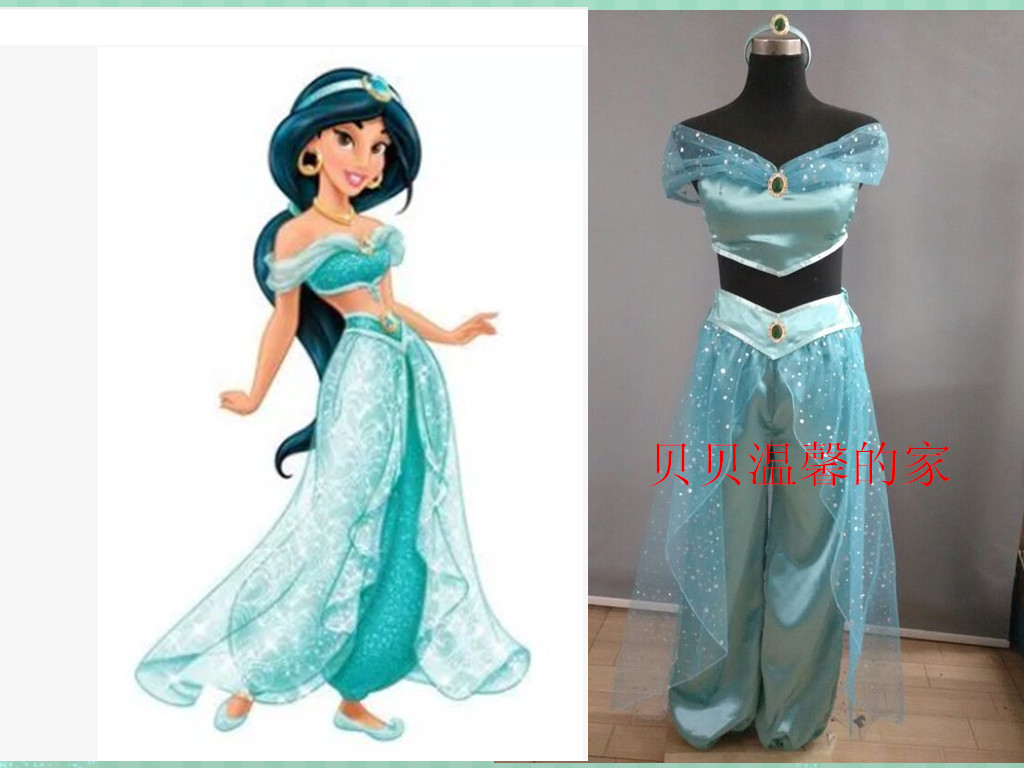 Vestidos De Princesa Jasmine De Alta Calidad - Compra Lotes Baratos De ...