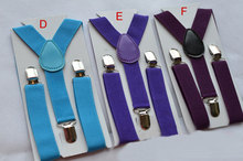 Cool Kids Boy Girls Child Clip on Suspenders Elastic Y Shape Adjustable Braces