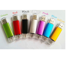 Micro usb Smart Phone USB Flash Drive with multicolor 4GB 8GB 16GB 32GB pen drive memory stick u disk pendrive