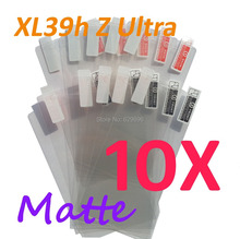 10PCS MATTE Screen protection film Anti-Glare Screen Protector For SONY XL39h Xperia Z Ultra