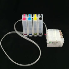 1 Set 4 Color For HP932/933 Empty CISS With Chip Always Show Ink Level For HP Officejet 6100 6600 6700 7110 7612 7610