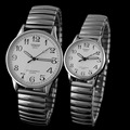 Fashion Women Men Couple Watch Luxury Classical Stainless Steel Wristwatch Casual Dress Quartz Love s Watch