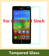 9H 2.5D arc edge Explosion-proof LCD Front Tempered Glass Film for Lenovo K3 /Lenovo A6000 5 inch anti-sratch Screen Protector