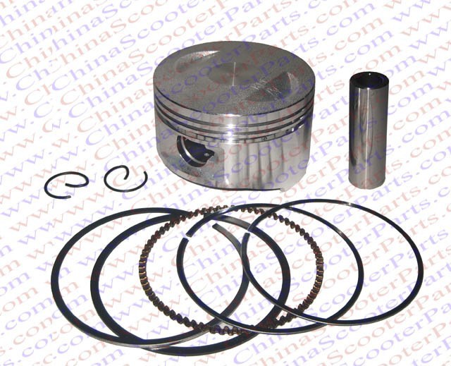 Performance 63MM Piston Ring Kit font b GY6 b font 180CC Quad ATV Go Kart Buggy