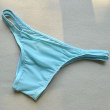 Free shipping men’s bikini underware Low-waist male panties fork viscose translucent panties briefs 6 ms024