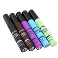 1pcs Brand Makeup Color Waterproof Mascara Black Lengthening Mascara Brown Color Purple Blue And Green Women