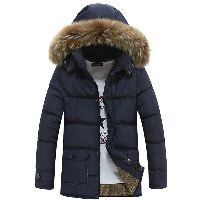 Winter Jacket Men Coats Thick Warm Casual Fur Collar Down Coat Winter Windproof Hooded Outwear Men Outdoor Parkas Brand New Winter Jacket Men Coats Thick Warm Casual Fur Collar Down Coat Winter Windproof Hooded Outwear Men Outdoor Parkas Brand New